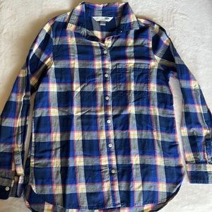 Blue flannel